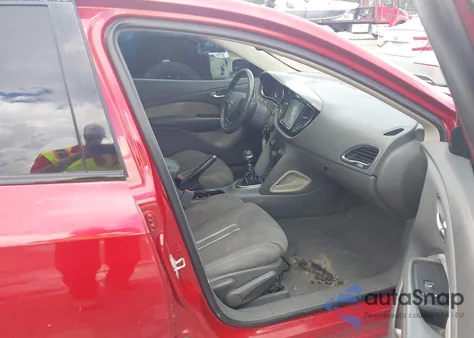 2013 Dodge Dart Rallye из США, поврежденный, VIN 1C3CDFBH1DD640857